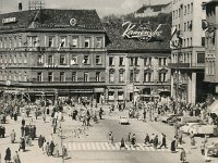 Trg Republike (današnji Trg bana Jelačića), oko 1965. godine